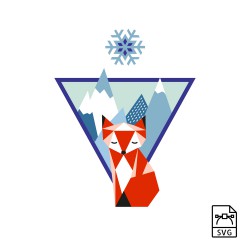Graphic Corner - Illustration vectorielle Renard