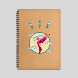 Graphic Corner - Carnet de notes Colibri