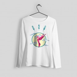 Studio Design - Pull imprimé colibri